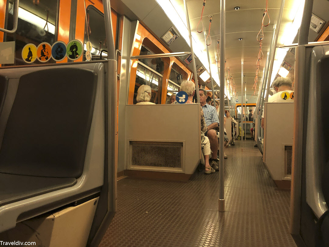 شرح كيفية التنقل عبر مترو فيينا بالصور