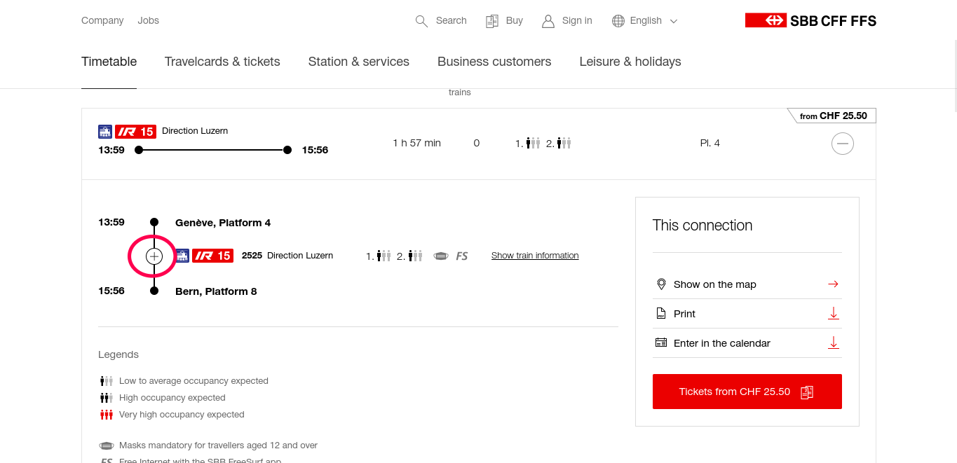 شرح كيفية حجز تذاكر القطار في سويسرا ..عن طريق الانترنت