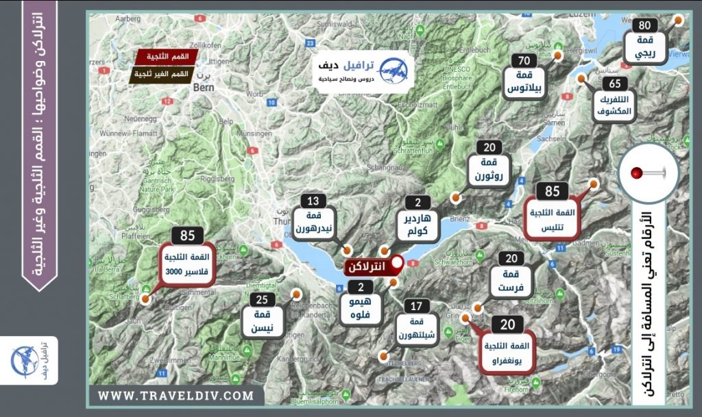 دليل انترلاكن السياحي الشامل