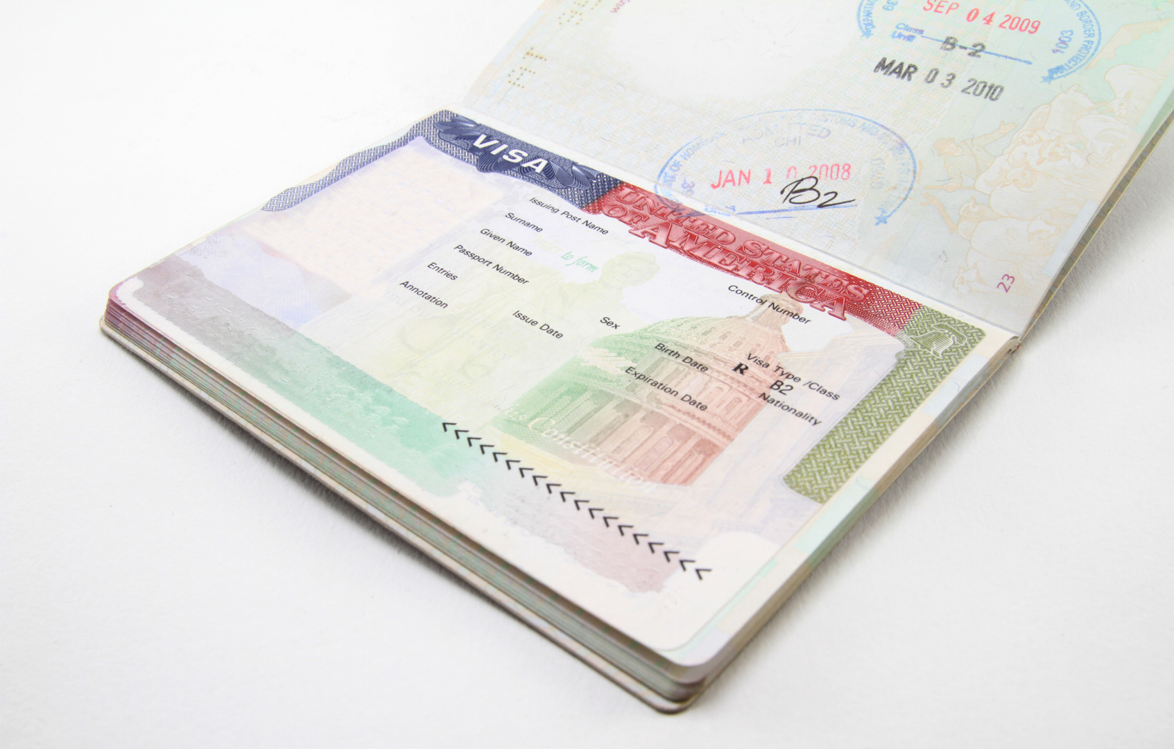 التأشيرة الامريكية