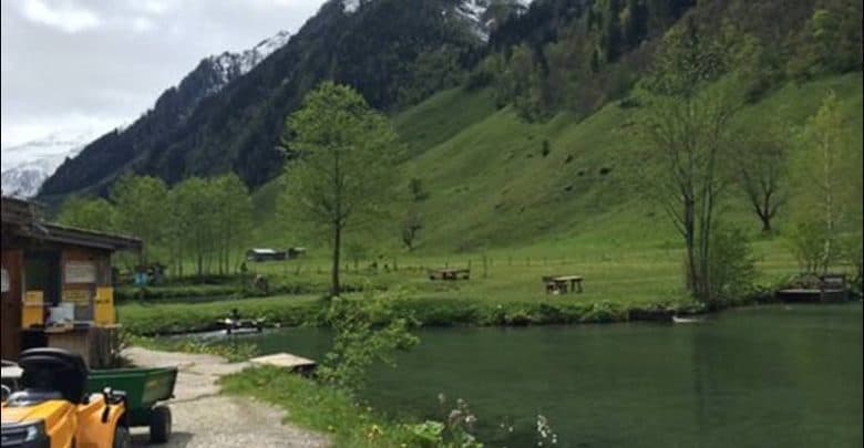 مزرعة صيد الأسماك في النمسا