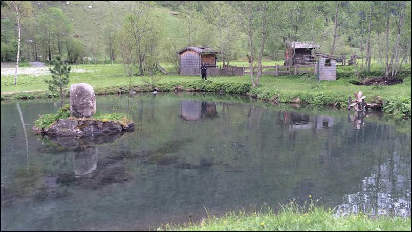 مزرعة صيد الأسماك في النمسا
