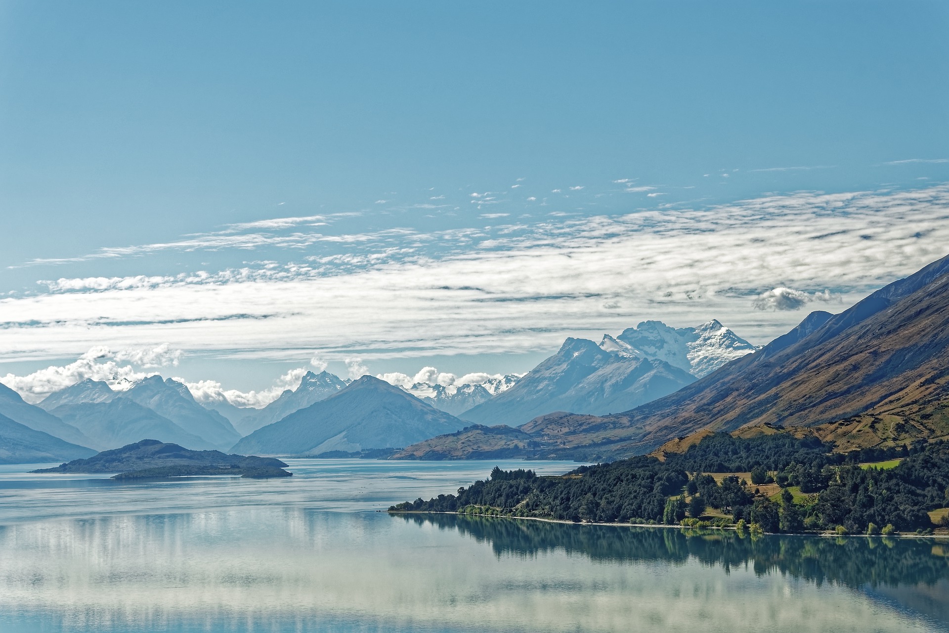 قرية جلينورتشي glenorchy في نيوزيلندا , تجربه جديده من نوعها