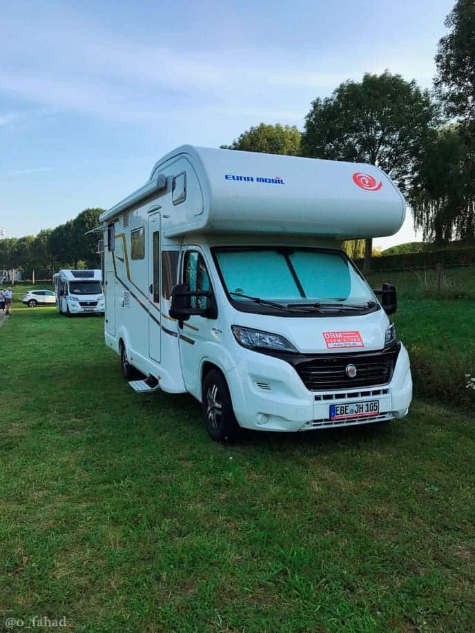 تجربتي في استئجار الـ motorhome او ما يسمى بالكرفان من المانيا وهولندا