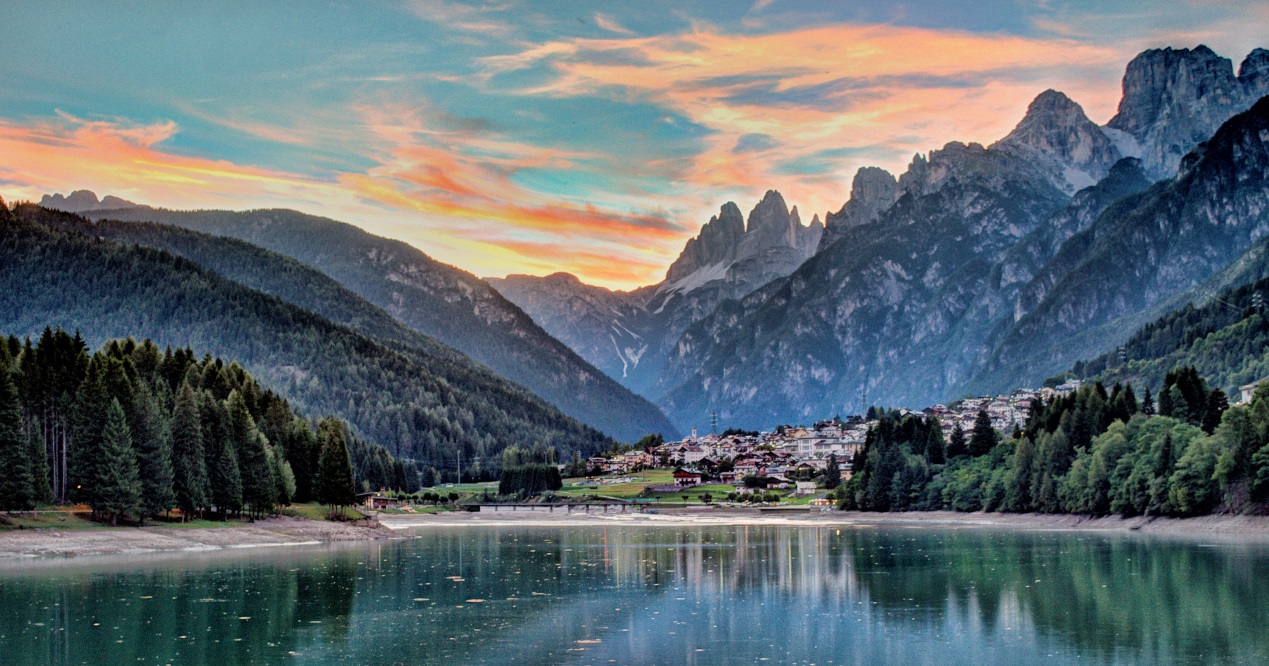 auronzo-lake جدول مفصل من خمسة ايام في الشمال الايطالي مع اقتراح افضل الفنادق المجربه