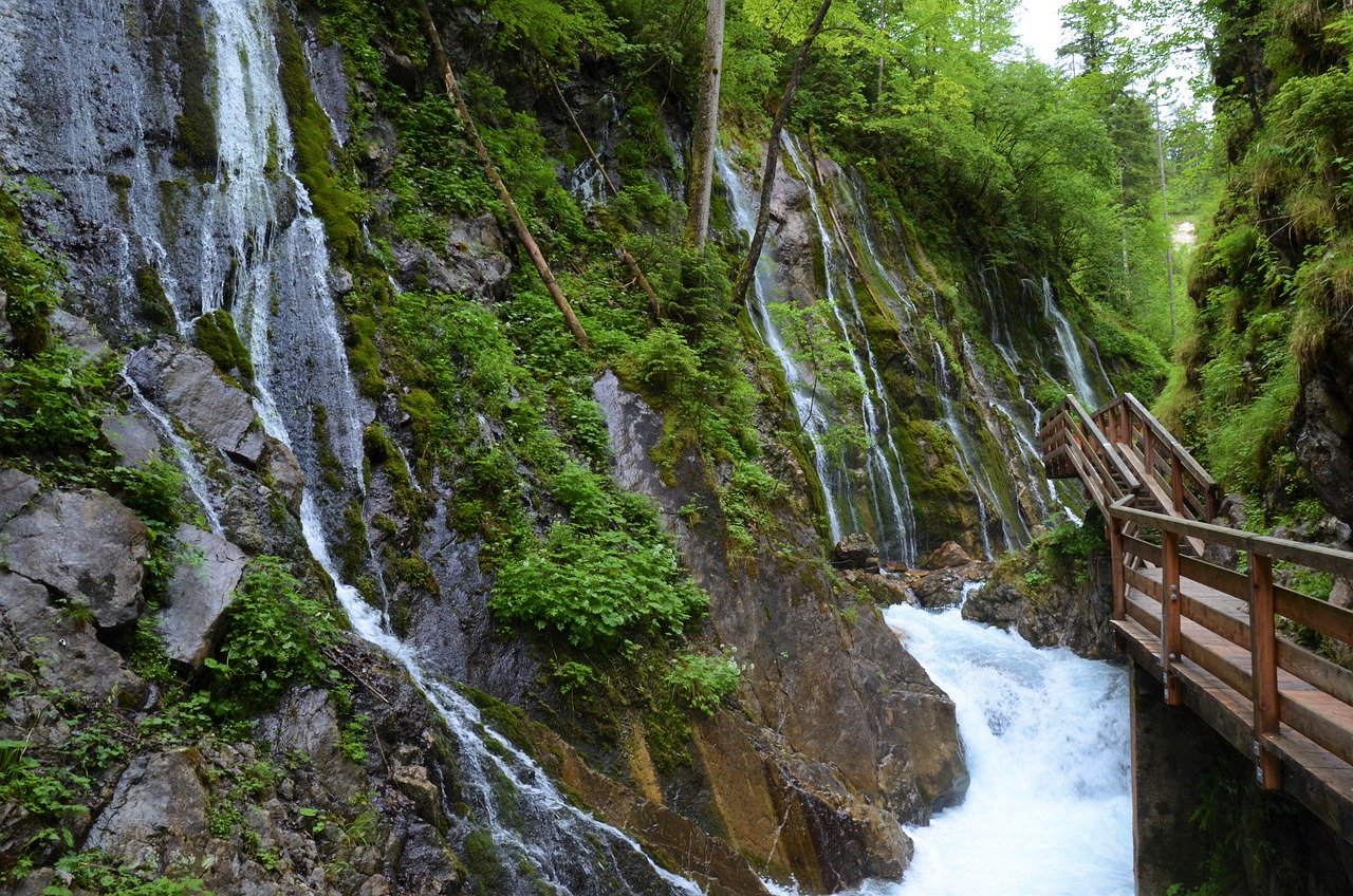 خوانق Wimbachklamm 