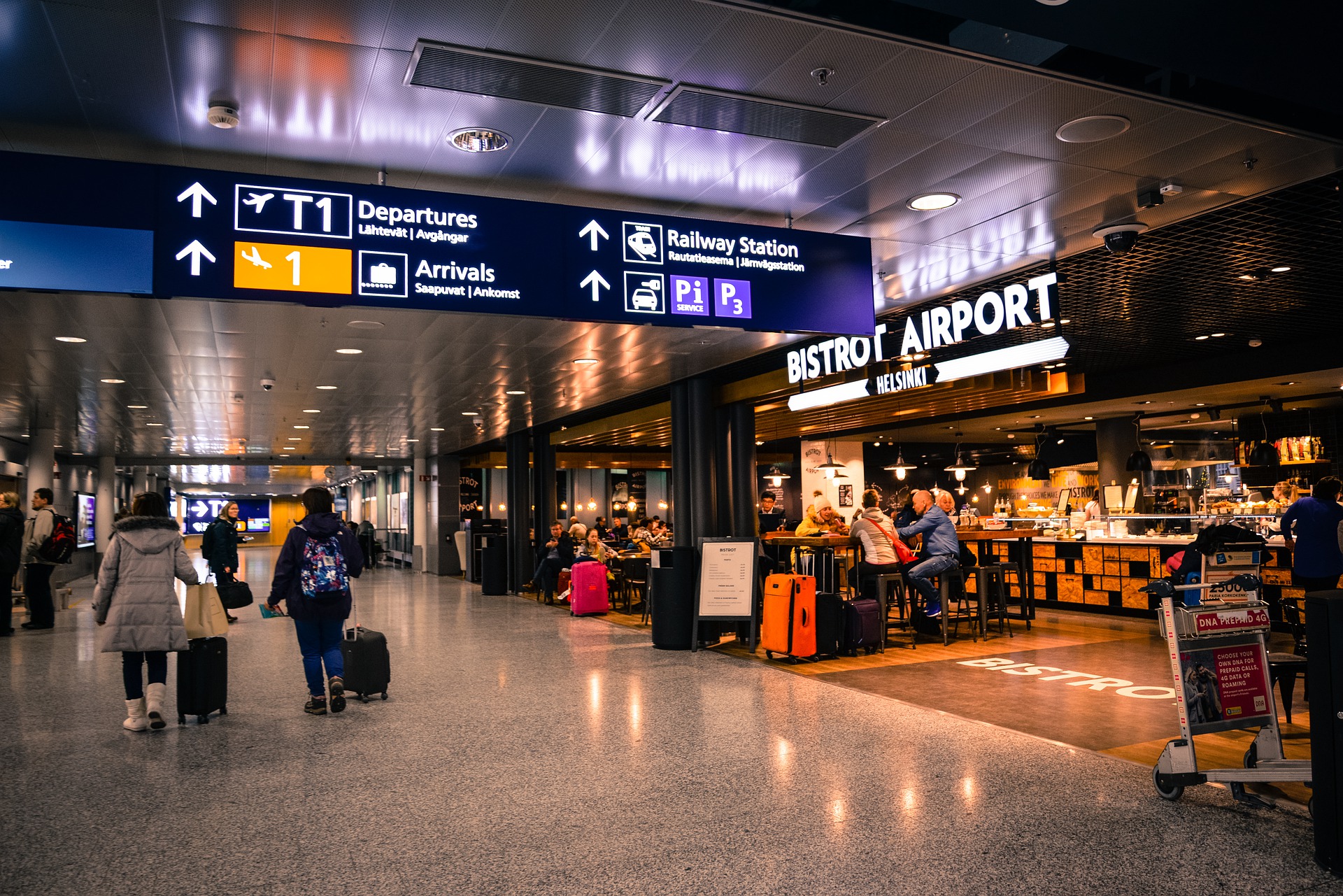 معلومات هامة عن مطار هلسنكي و طريقة الوصول إلى المدينة