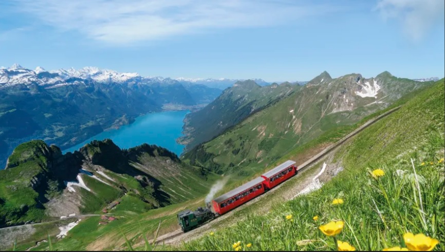 القطار البخاري، روثورن، سويسرا
