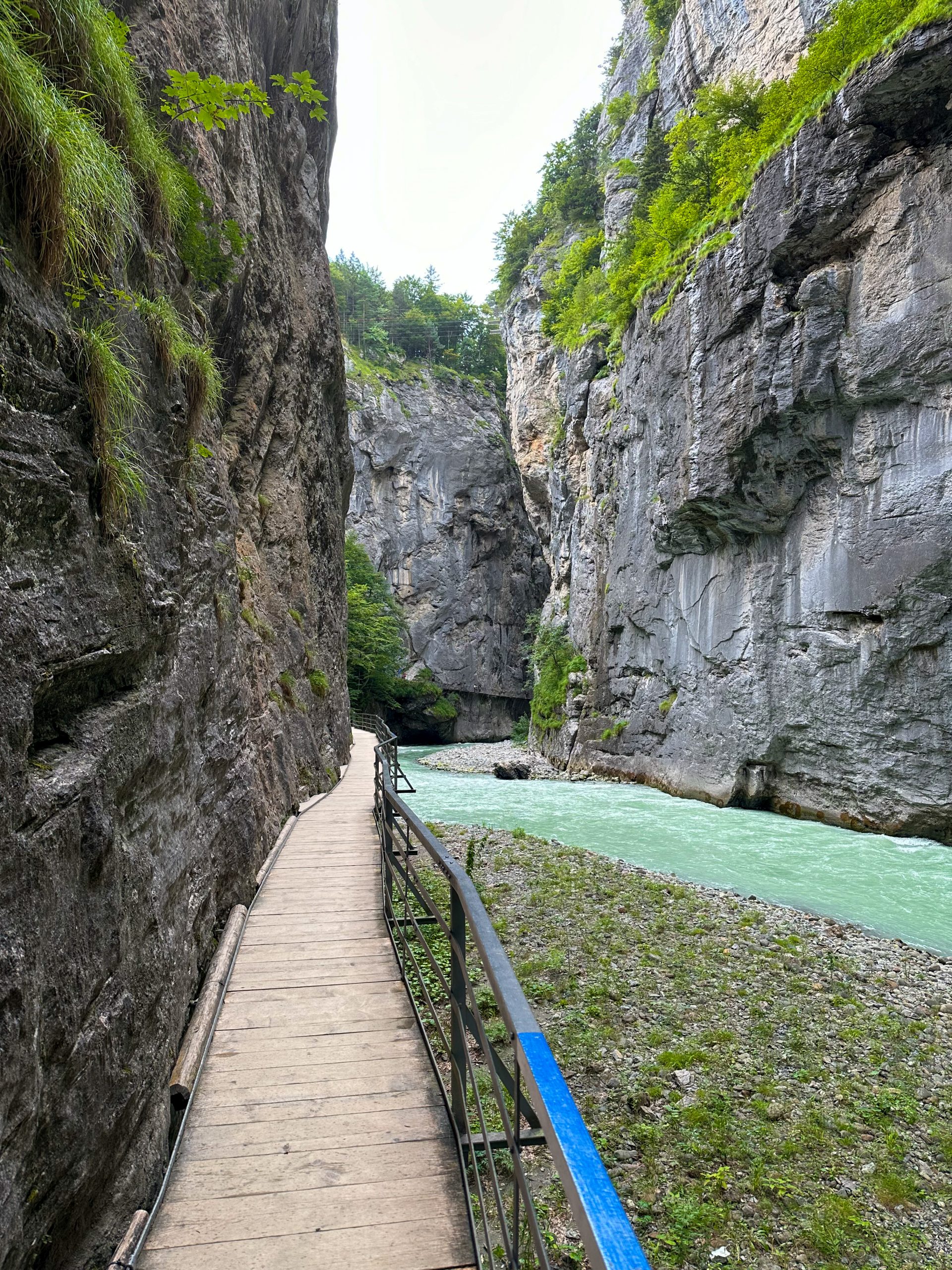 خوانق نهر الآر، القريبة من إنترلاكن، سويسرا