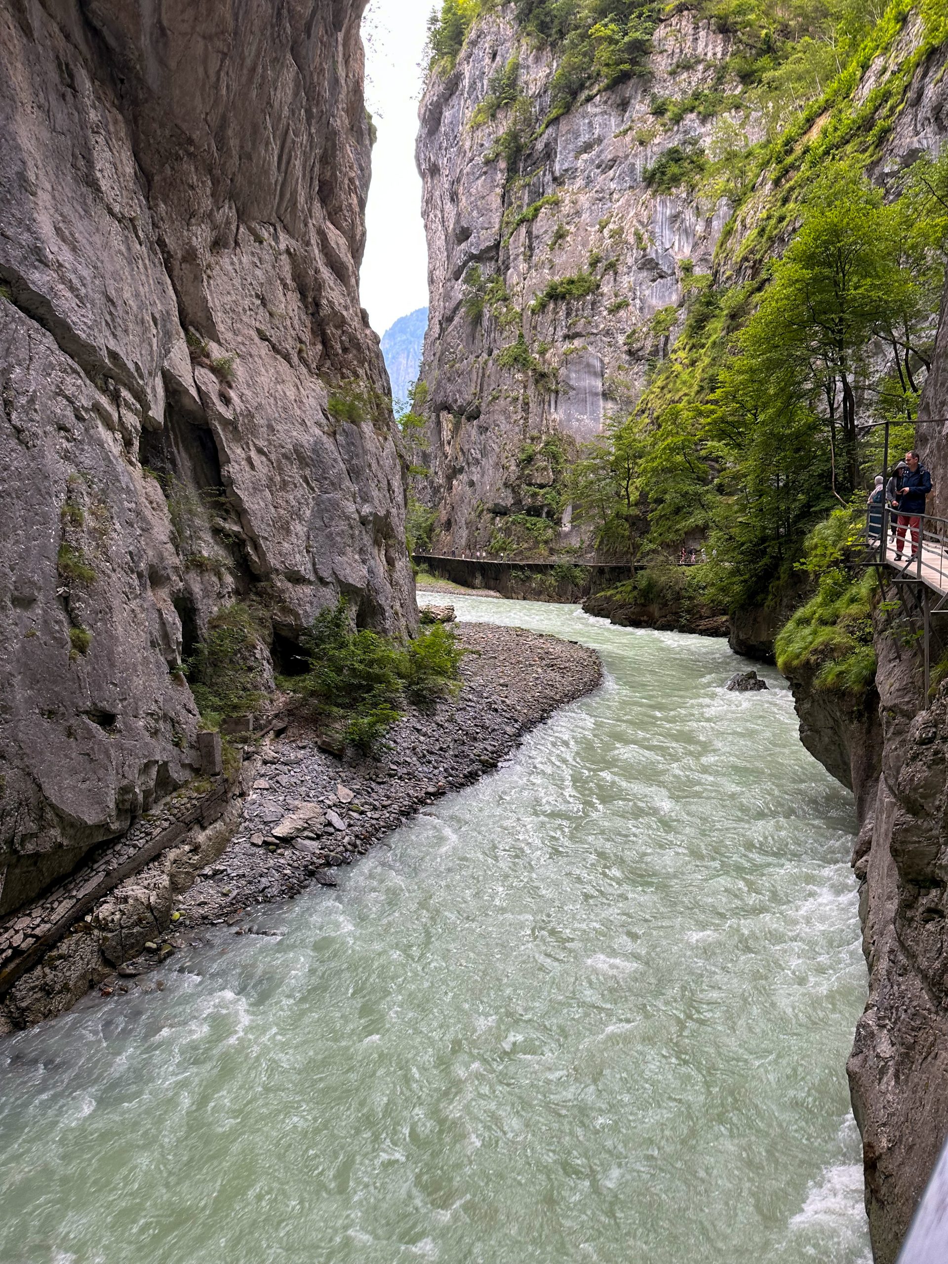 خوانق نهر الآر، القريبة من إنترلاكن، سويسرا