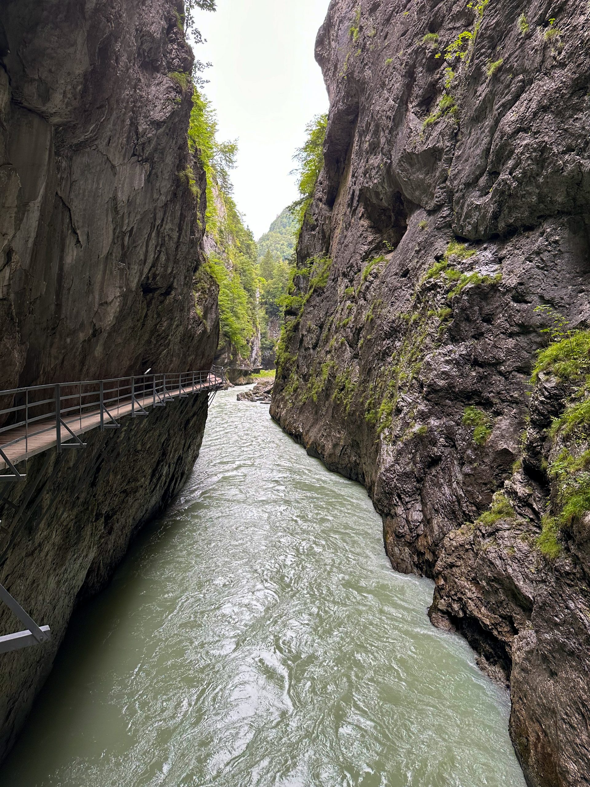 خوانق نهر الآر، القريبة من إنترلاكن، سويسرا